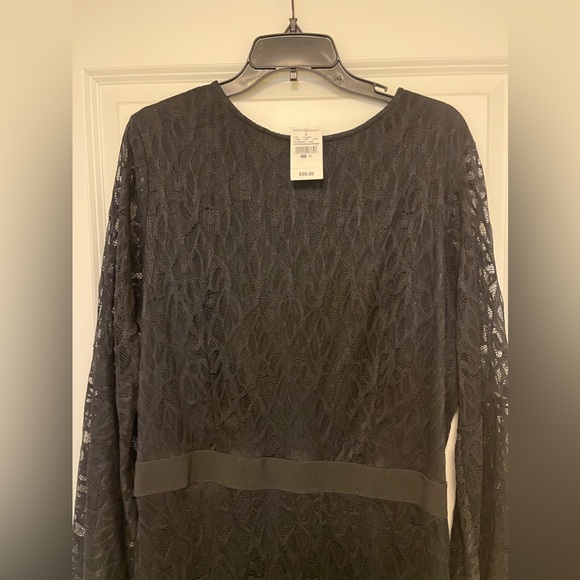 NWT Ashley Stewart Black Lace Jumpsuit - Picture 4 of 5